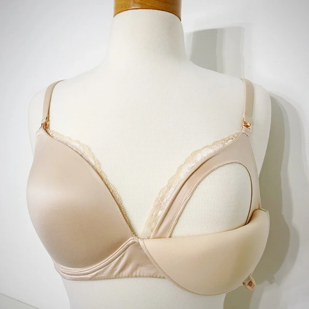 SET of Victoria Secret Padded and Wireless Maternity / Nursing Bras - 34DD - Picture 10 of 16